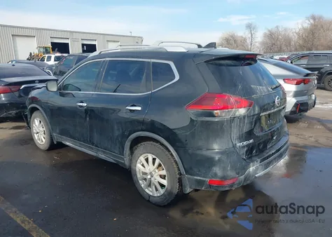 2019 Nissan Rogue Sv z USA, uszkodzony, nr VIN JN8AT2MT1KW260651